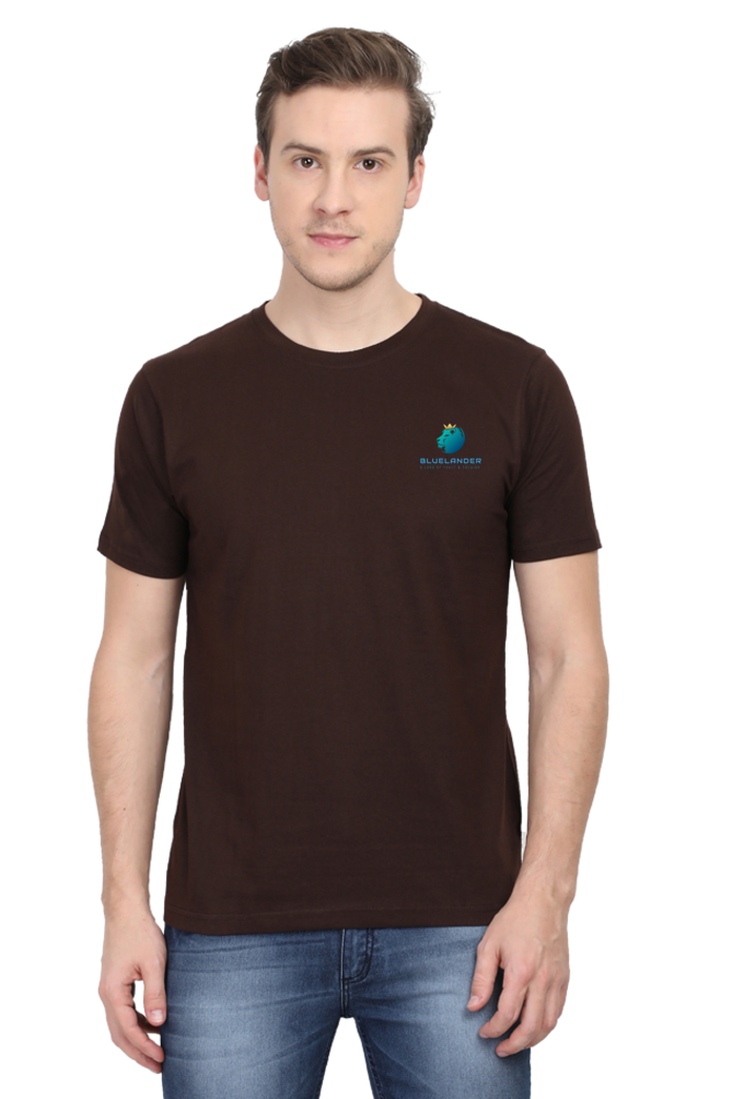 Bluelander's Cotton Half Sleeve T-Shirt -Rock the Cricket Ground in Comfort and Style!