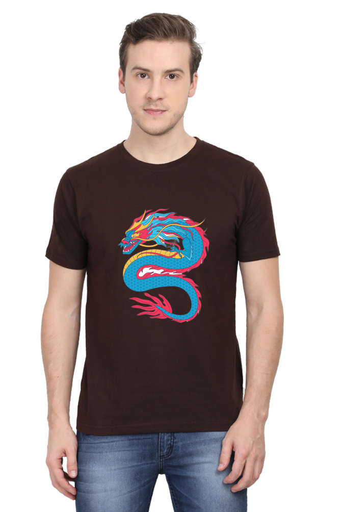 Style Redefined: Embrace Bluelander's Cotton Half Sleeve T-Shirts with Enhanced Design!