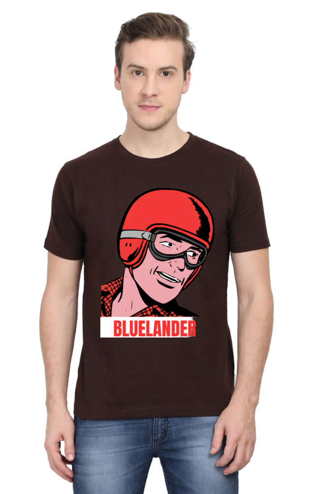 Elevate Your Style with Bluelander's Cotton Half Sleeve T-Shirt!