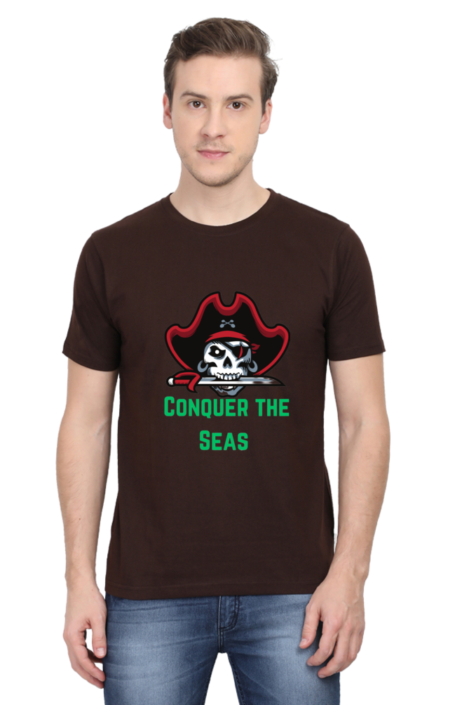 Make a Statement: Bluelander's Enhanced Design Cotton Half Sleeve T-Shirts - Stand Out in Style!