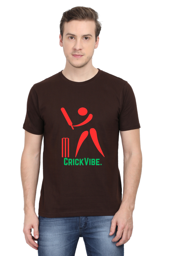 Bluelander's Cotton Half Sleeve T-Shirt -Rock the Cricket Ground in Comfort and Style!