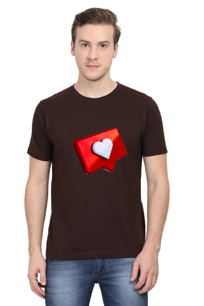 Elevate Your Romance: Fall in Love with Bluelander's Cotton Half Sleeve Tees!