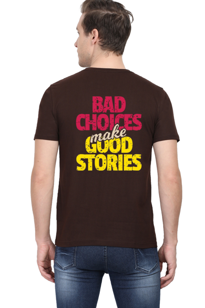 Let's create good stories together: Bluelander's Premium Cotton Bio-Washed Half-Sleeve T-Shirt