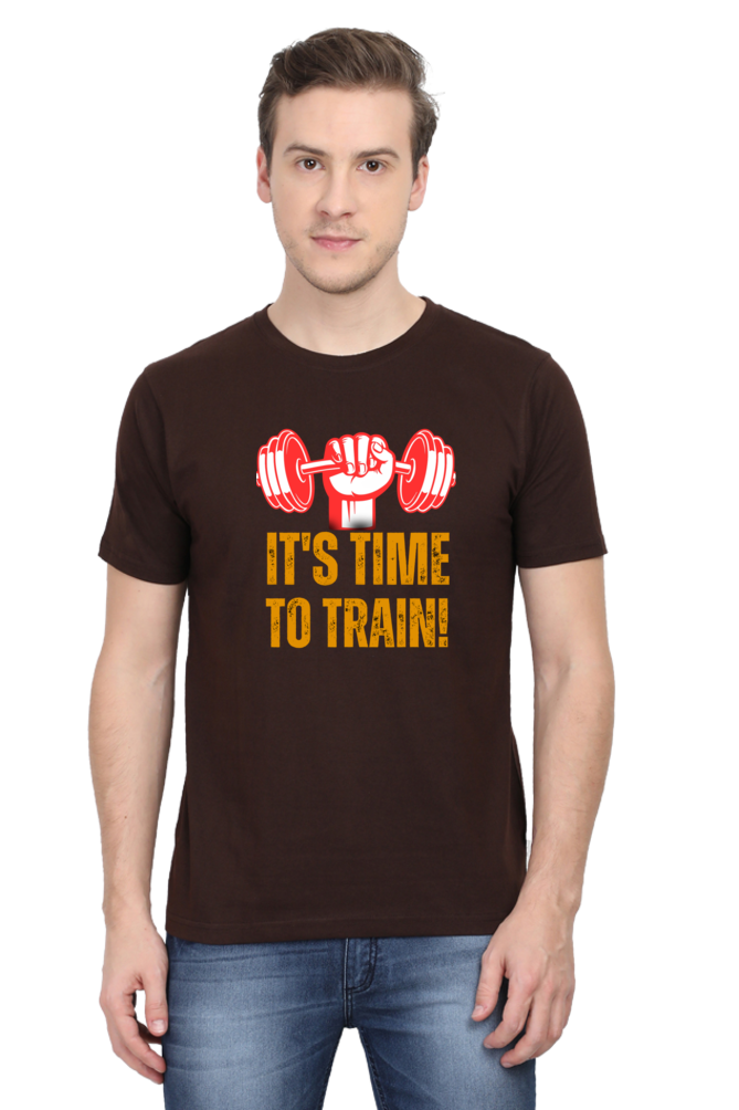Level Up Your Fitness: Bluelander Cotton Half Sleeve T-Shirts - Supreme Comfort for Your Training Sessions