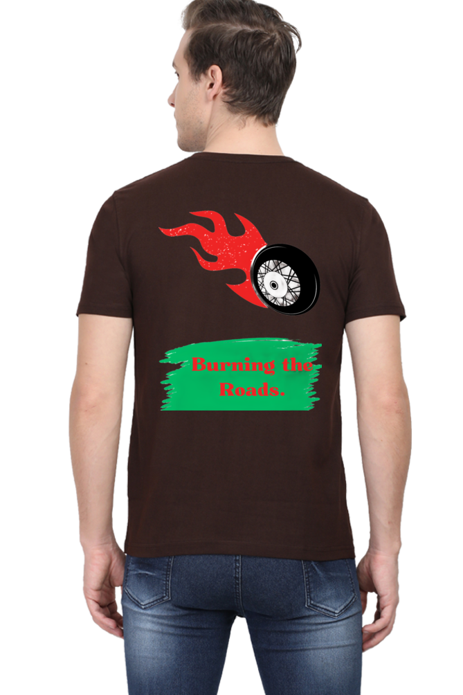 Step into Comfort and Style with Bluelander's Cotton Half Sleeve T-Shirt!