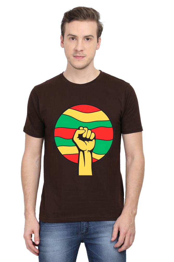 Get Noticed where ever you go with Bluelander's Cotton Half Sleeve T-Shirts: Stand Out with Future Fashion!