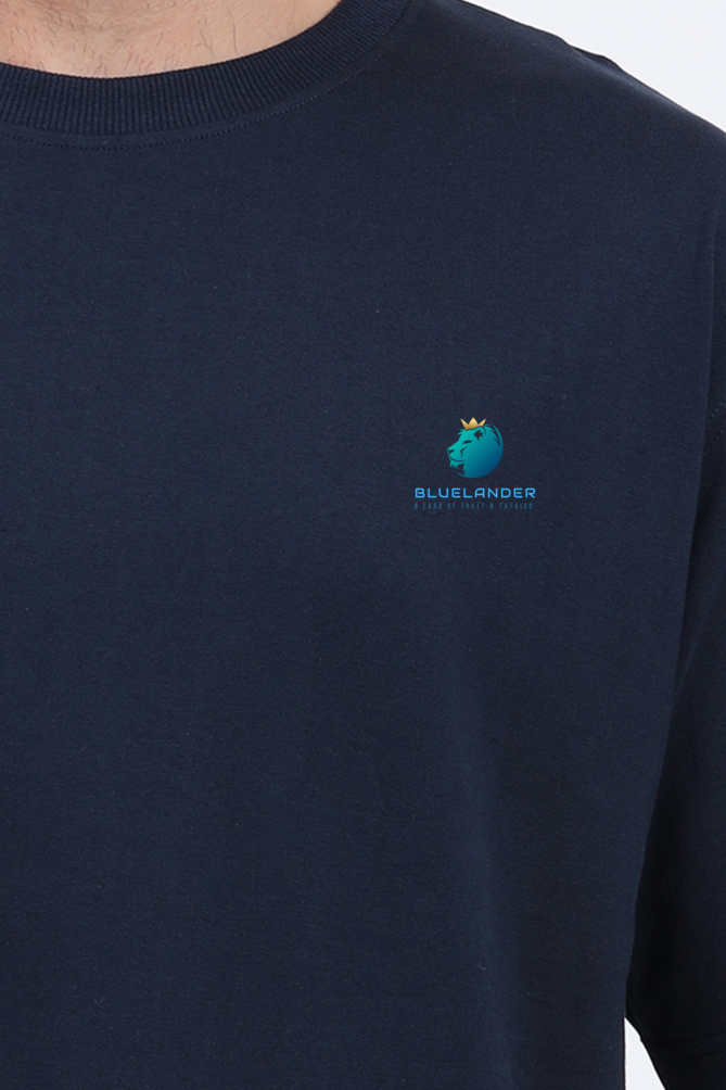 Go Big or Go Home: Bluelander's Oversize Classic Cotton T-Shirts Make a Statement!