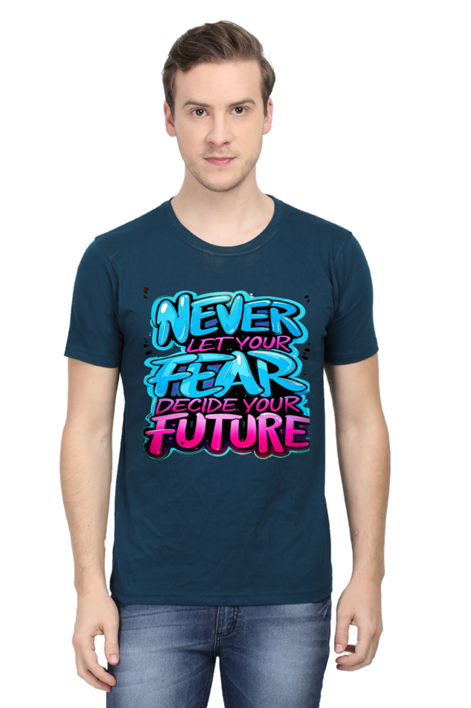 Bluelander Premium Cotton Unisex T-Shirt - Super Combed, Pre Shrunk, Bio Washed, Lycra Ribbed Neck | Power of Love and Fashion