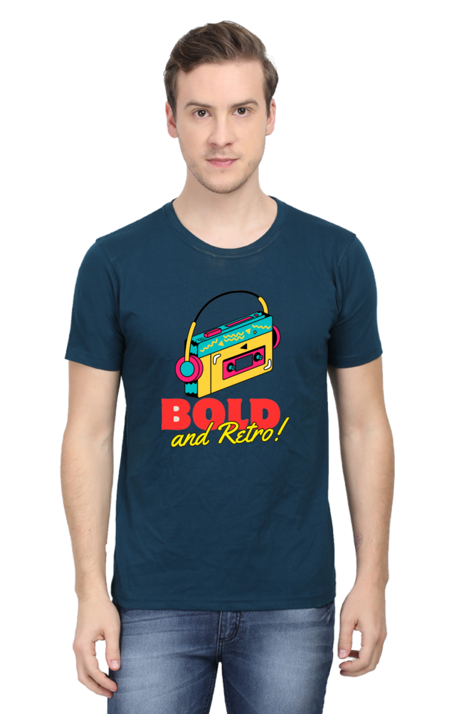 Feel the Fashion Vibe: Elevate Your Style with Bluelander's Cotton Half Sleeve Tees.