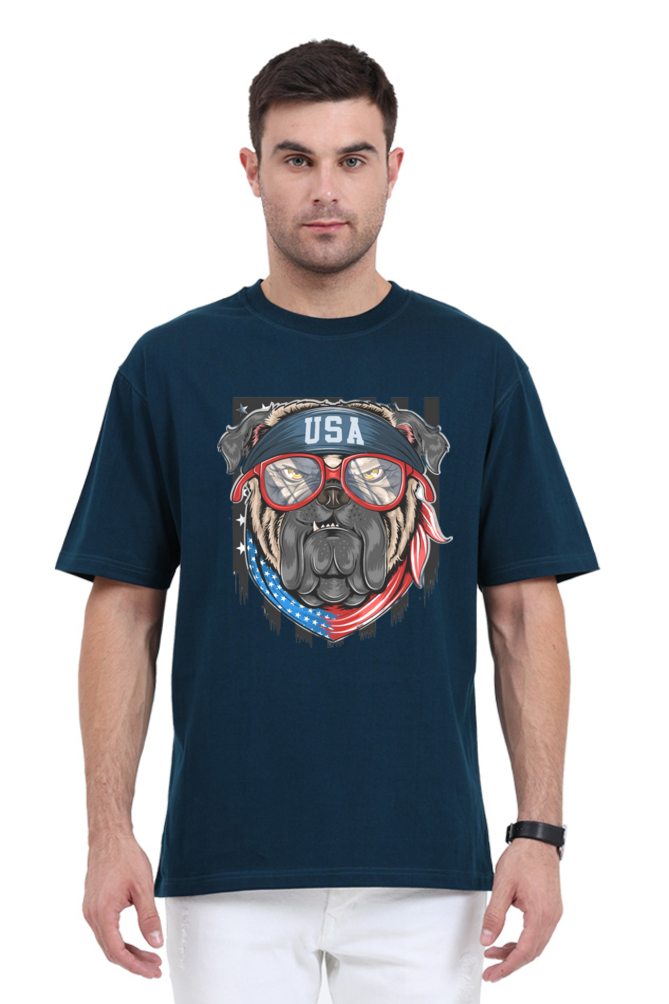 Stand Out with Style: Bluelander Oversize Classic Cotton T-Shirts, Redefine Casual Fashion!