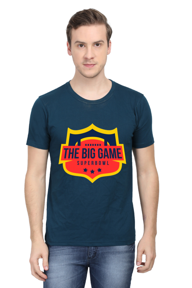 Get Noticed Everywhere You Go with Bluelander's Cotton Half Sleeve T-Shirt!