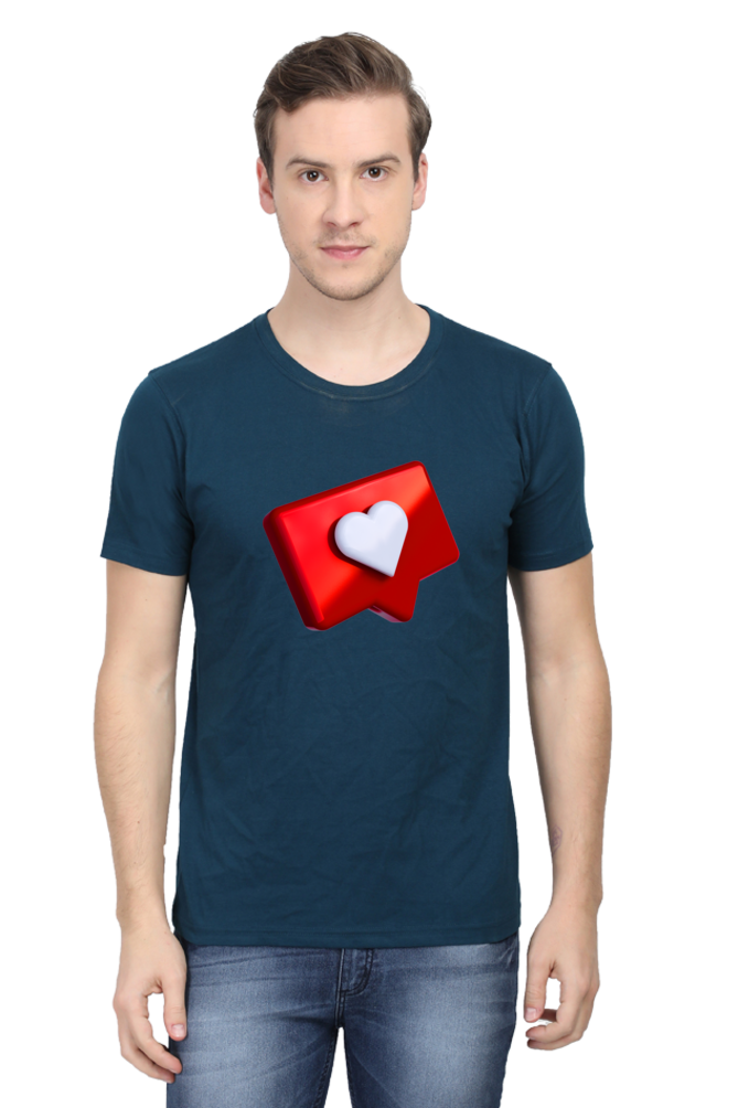 Elevate Your Romance: Fall in Love with Bluelander's Cotton Half Sleeve Tees!