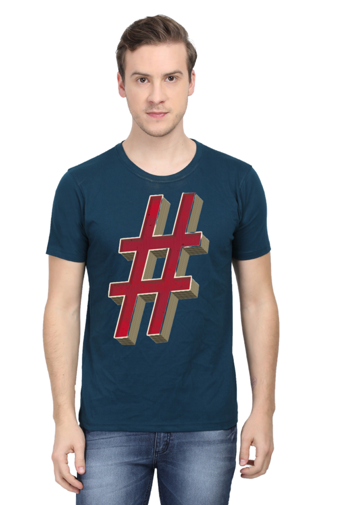 Half the Sleeves, Double the Fun: Bluelander's Half Sleeve Cotton T-Shirts for Playful Spirits!