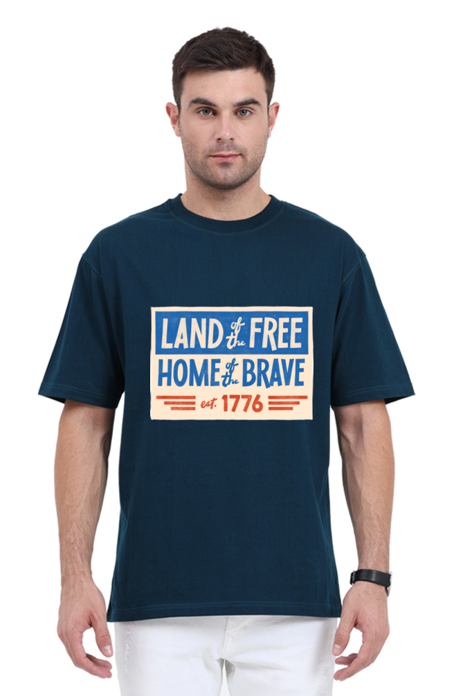 Unmatched Comfort: Bluelander Oversize Classic Cotton T-Shirts, Elevate Your Casual Look!