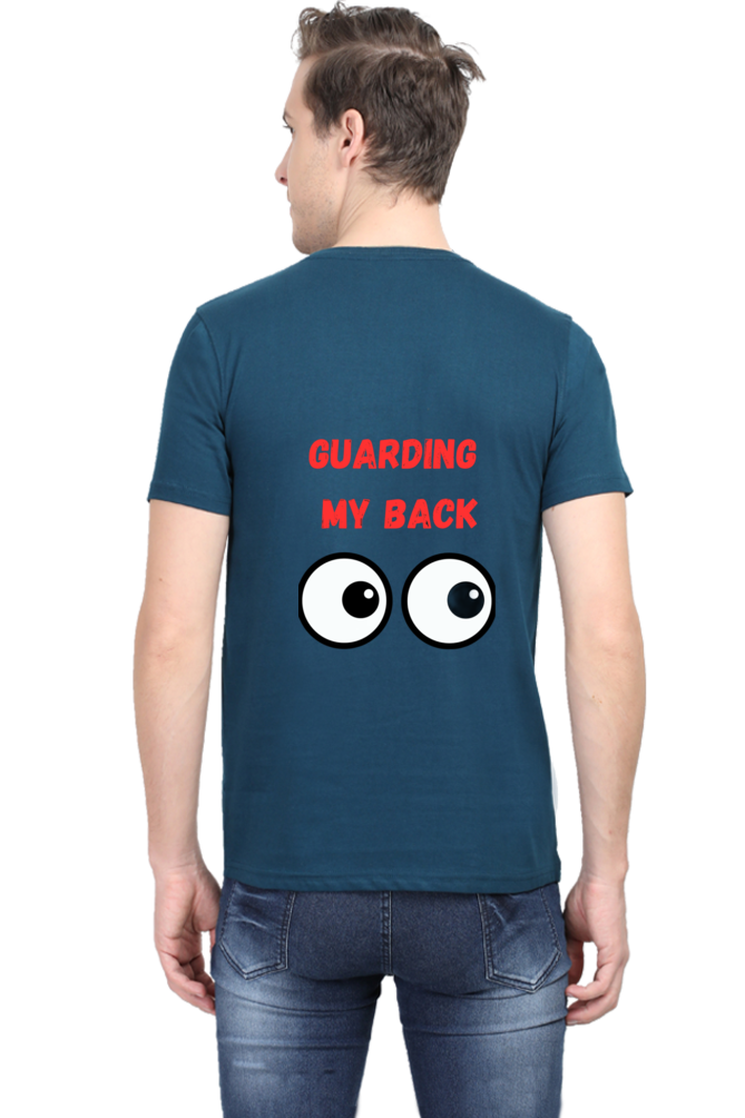 Redefined Elegance: Bluelander's Half Sleeve Tee – Unveiling the Pinnacle of Style with the Latest Back Design.