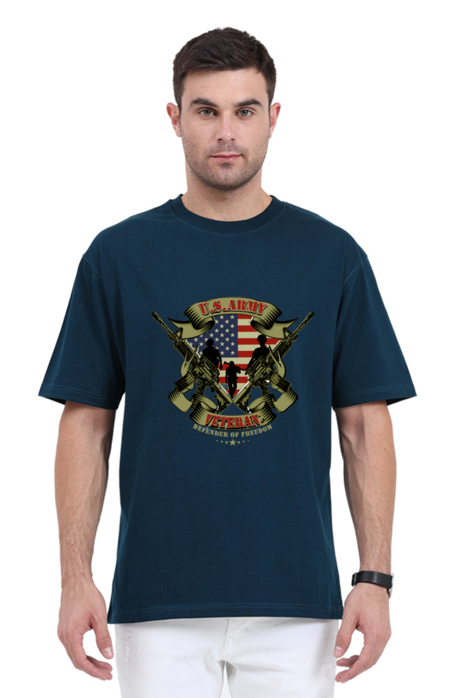 Classic Comfort: Bluelander Oversize Classic Cotton T-Shirts, Timeless Style!