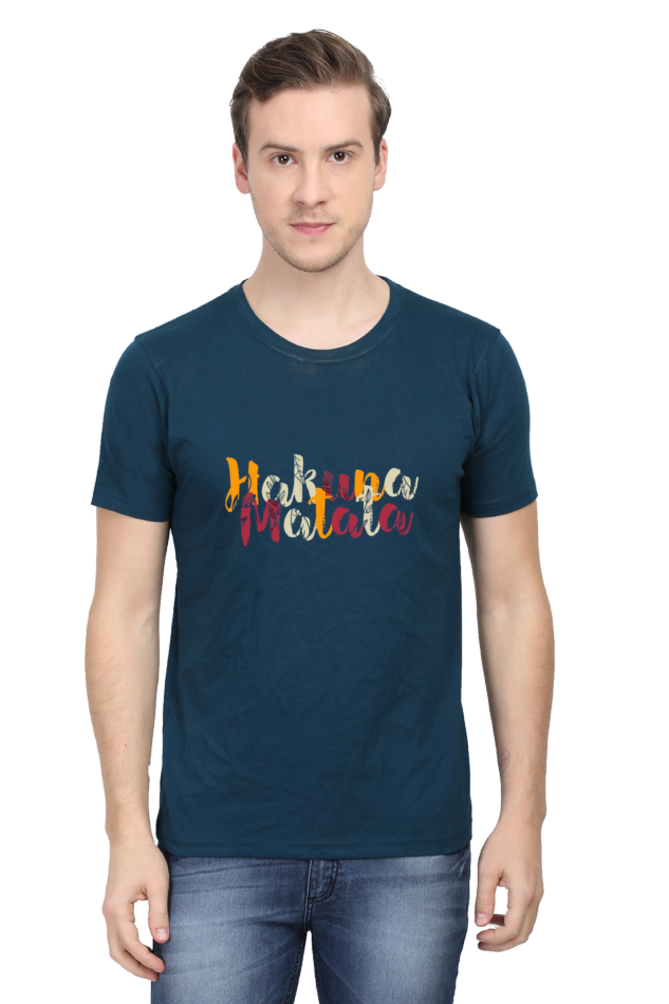 Experience Pure Comfort with Bluelander's Pre-Shrunk 100% Cotton Unisex T Shirt - Enjoy Life to the Fullest with No Worries
