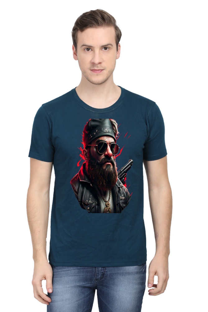 Upgrade Your Everyday: Bluelander's Premium Unisex Cotton Bio-Washed Half-Sleeve T-Shirt