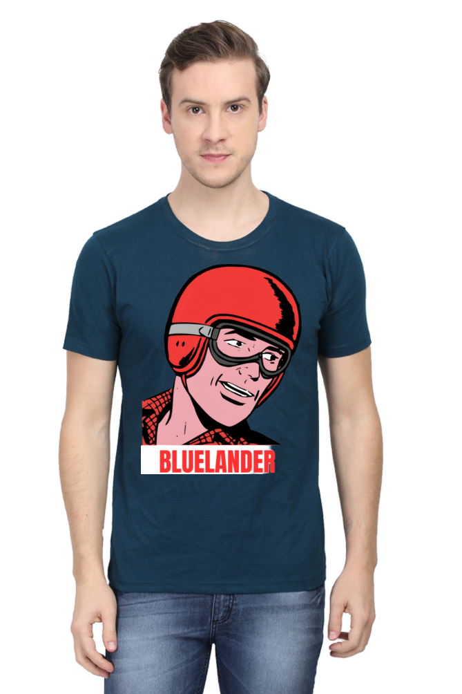 Elevate Your Style with Bluelander's Cotton Half Sleeve T-Shirt!