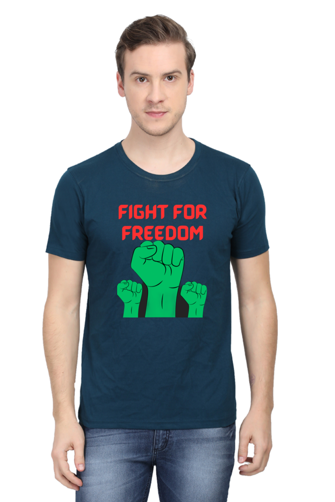 Bluelander's Half Sleeve T-Shirts: Redefine Your Style with Cotton Comfort.