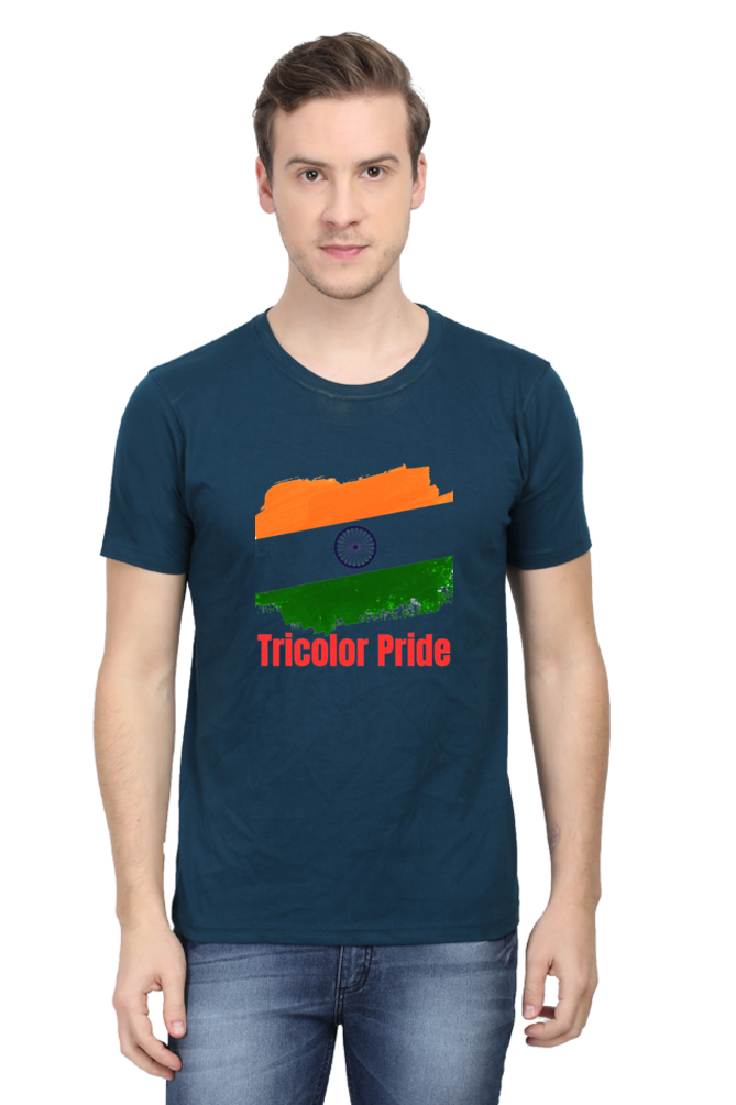 Bluelander's Cotton Half Sleeve T-Shirts: Supreme Comfort, Wear Your Patriotism with Pride.