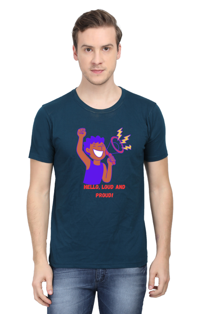 Level Up Your Style with Bluelander's Cotton Half Sleeve Tees!