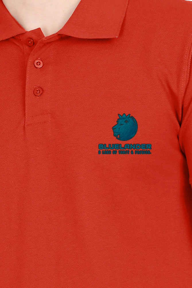 Bluelander's Polo: 220 GSM Premium Cotton - Super Combed, Bio Washed, Unisex Fit. Step into comfort, stride towards your dreams