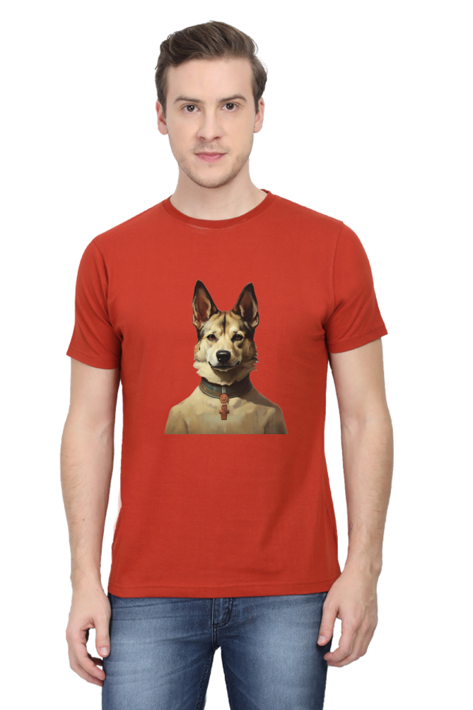 Style for Dog Lovers: Bluelander Cotton Half Sleeve T-Shirts - Comfort and Fashion, Crafted by Human and AI.
