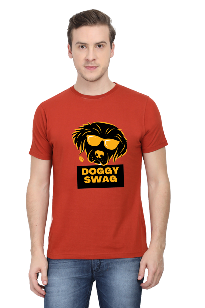 Fashion that Speaks Woofs: Bluelander Cotton Half Sleeve T-Shirts – Unleash Comfort and Style for Dog Devotees.