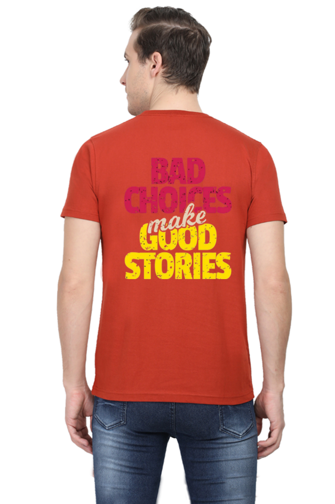 Let's create good stories together: Bluelander's Premium Cotton Bio-Washed Half-Sleeve T-Shirt