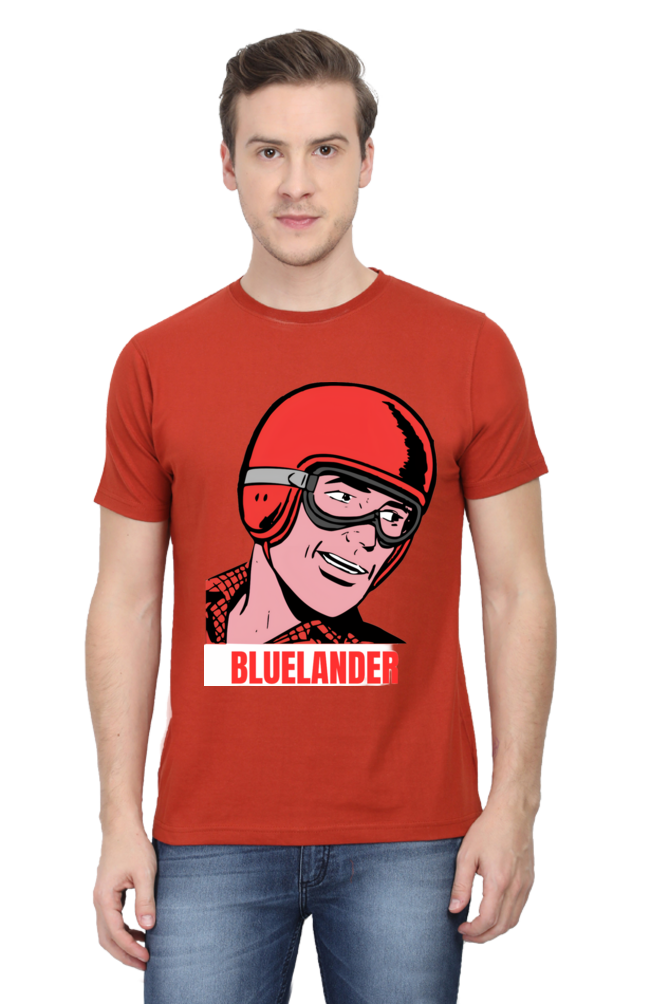 Elevate Your Style with Bluelander's Cotton Half Sleeve T-Shirt!