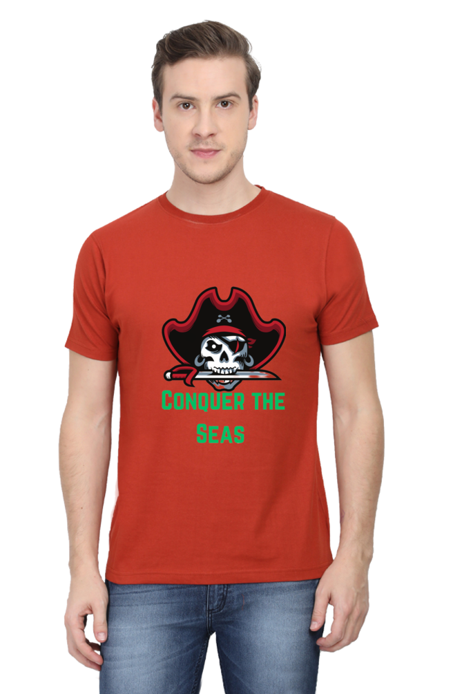 Make a Statement: Bluelander's Enhanced Design Cotton Half Sleeve T-Shirts - Stand Out in Style!