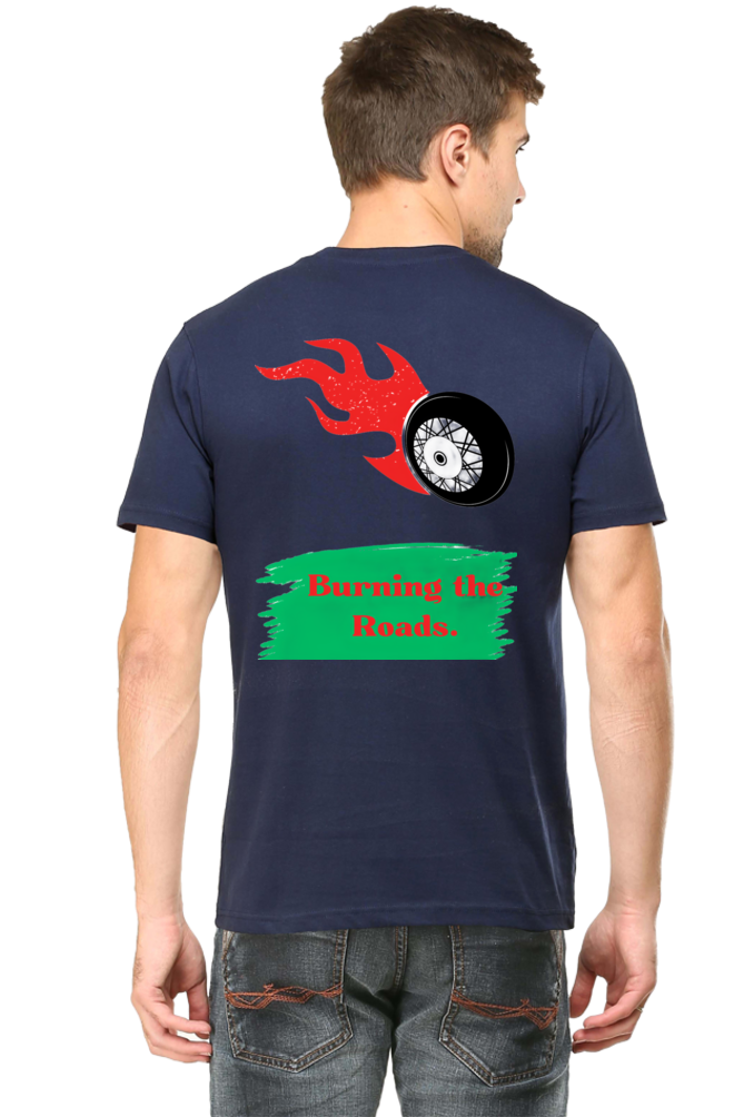 Step into Comfort and Style with Bluelander's Cotton Half Sleeve T-Shirt!