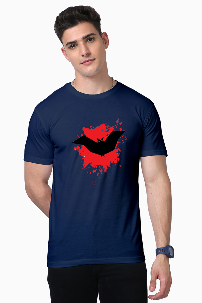 Illuminate the Night in Style: Bluelander Supima Half Sleeve T-Shirts – Supreme Comfort, Enhanced Design, See in the Dark Like a Bat.