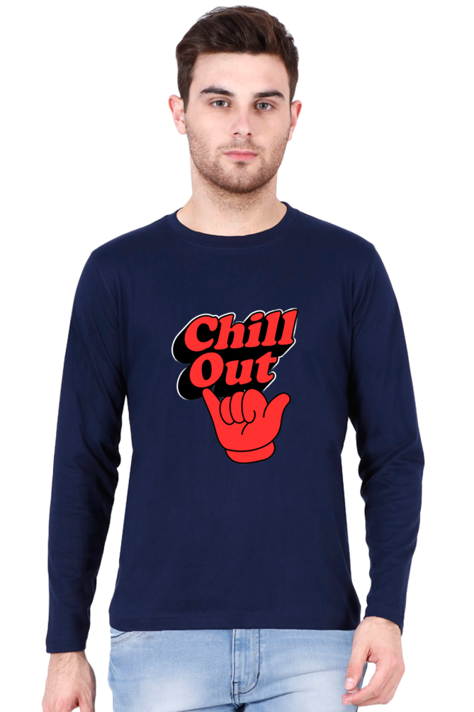 Bluelander Elegance: Step Out in Style with Cotton Full Sleeve T-Shirts.