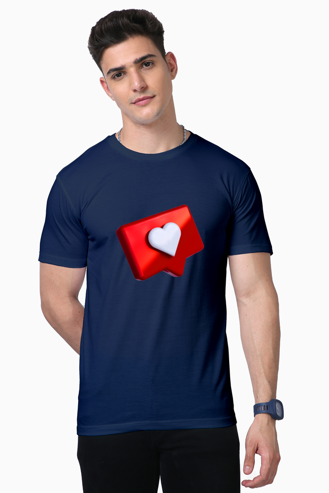 Bluelander's Cotton Half Sleeve Tee - Elevate Your Everyday Style with Vibrant Colors!