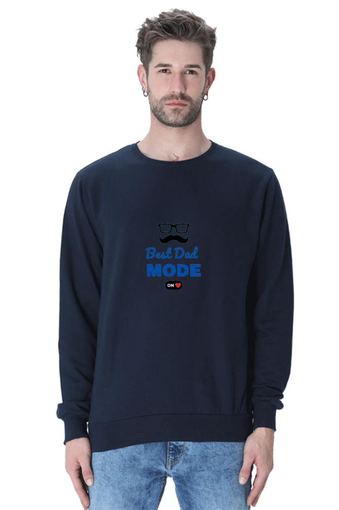 BlueLander Sweatshirts: Activate Best Dad Mode On with Comfort and Style! Perfect for Every Dad's Wardrobe.
