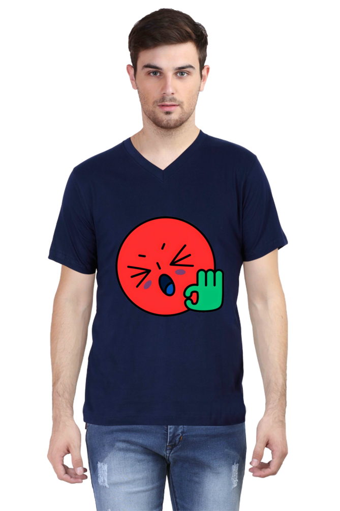 Embrace Comfort and Style: Bluelander's V Neck Half Sleeve Cotton T Shirt!
