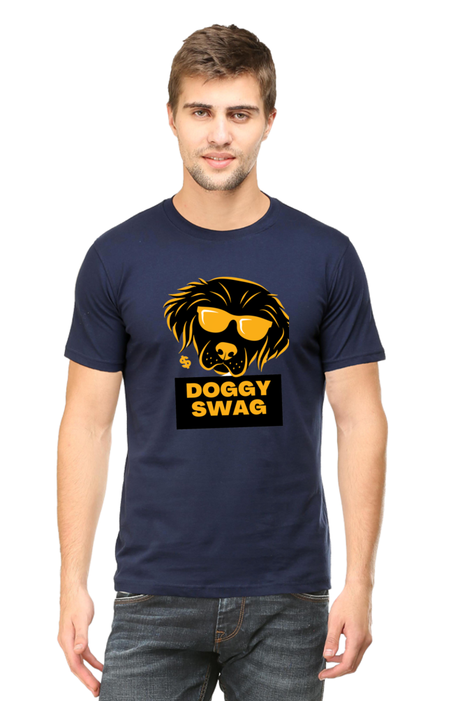 Fashion that Speaks Woofs: Bluelander Cotton Half Sleeve T-Shirts – Unleash Comfort and Style for Dog Devotees.