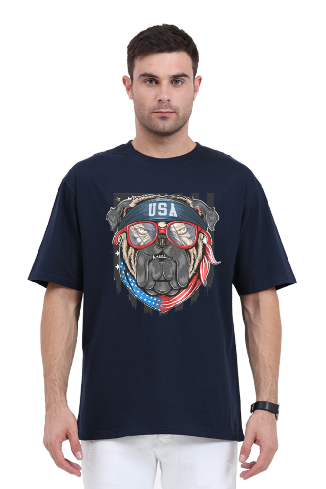 Stand Out with Style: Bluelander Oversize Classic Cotton T-Shirts, Redefine Casual Fashion!