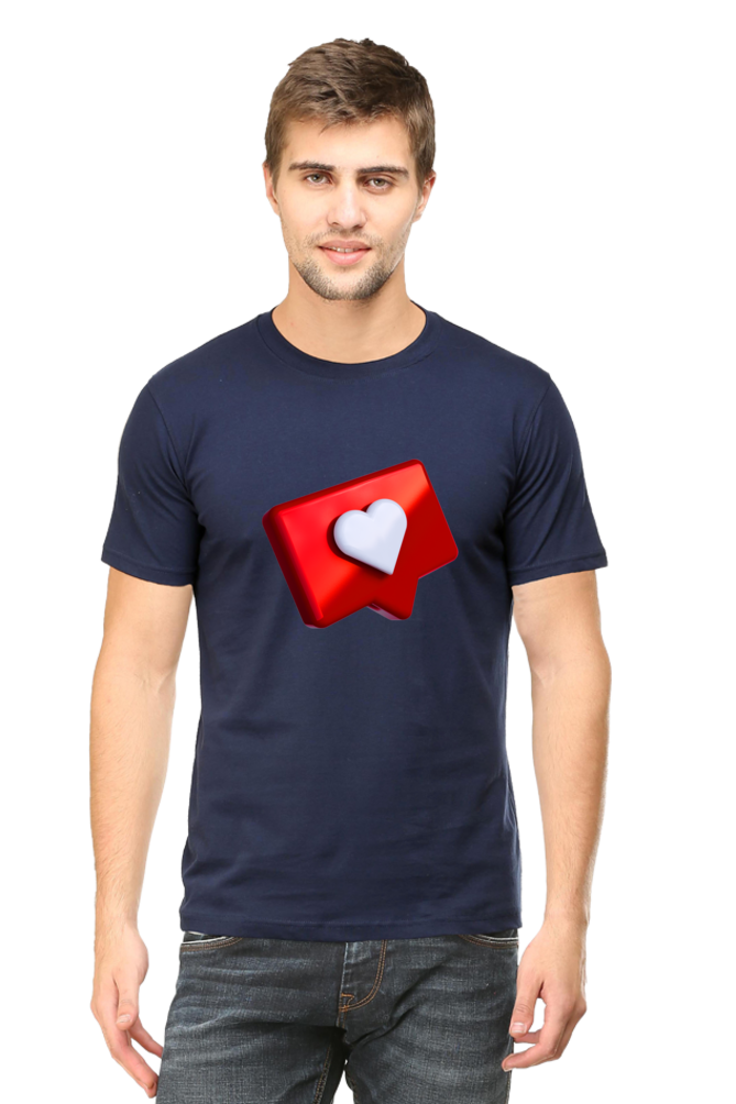 Elevate Your Romance: Fall in Love with Bluelander's Cotton Half Sleeve Tees!