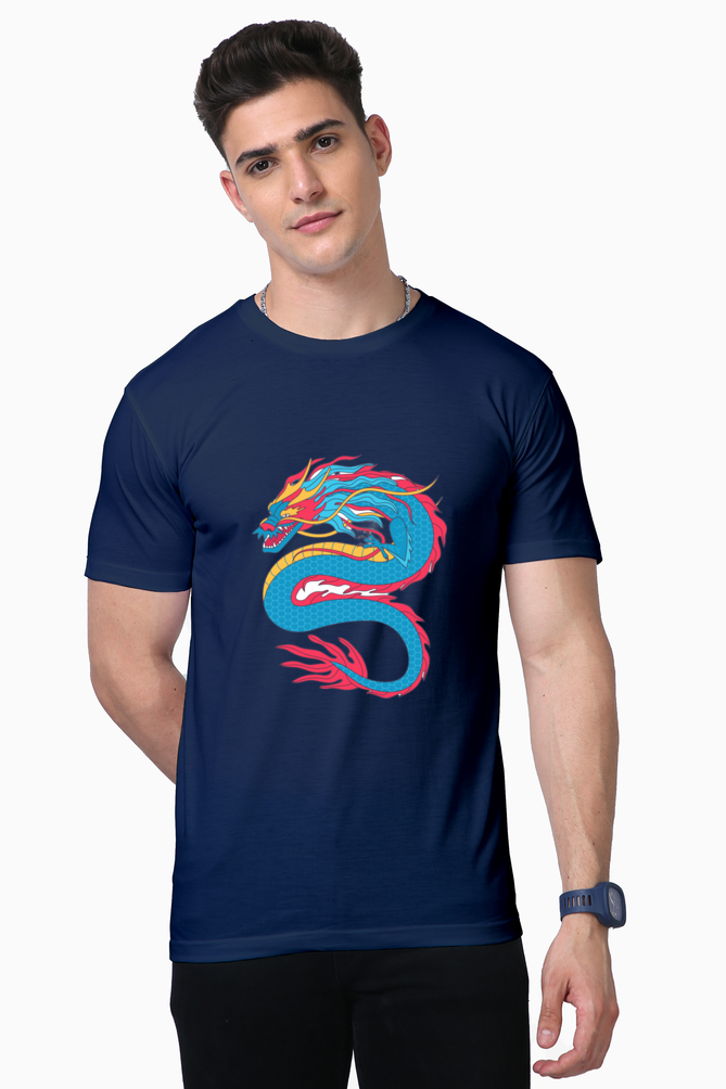 Indulge in Everyday Luxury: Bluelander's Supima Half Sleeve Tees - Your Style Sanctuary!