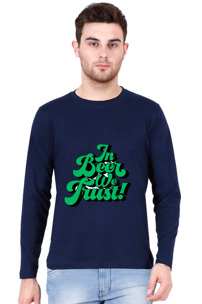 Unleash Your Fashionista: Bluelander's Cotton Full Sleeve T-Shirts - Embrace Comfort and Style!