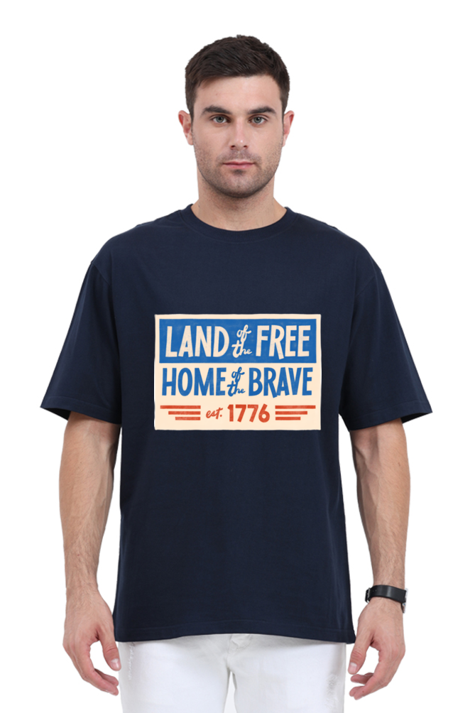 Unmatched Comfort: Bluelander Oversize Classic Cotton T-Shirts, Elevate Your Casual Look!