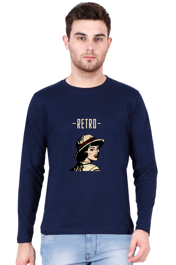 Bluelander full sleeve round neck enhanced quality, comfort, and latest retro designs.