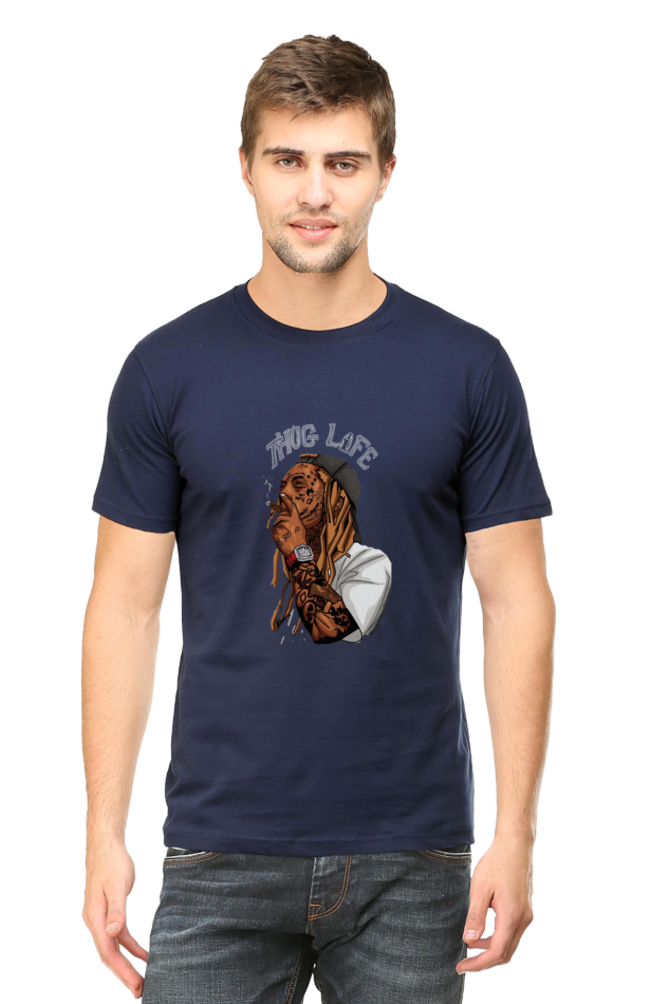 Bluelander Unisex Regular Fit T-Shirt: Soft, Breathable, 100% Cotton, Pre-Shrunk, Bio-Washed, Lycra Ribbed Neck