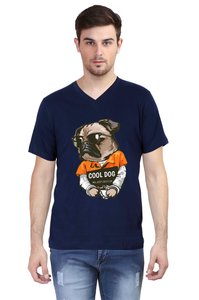 Vibrant V-Neck: Bluelander's V Neck Cotton Half Sleeve T-Shirts, Your Everyday Essential!