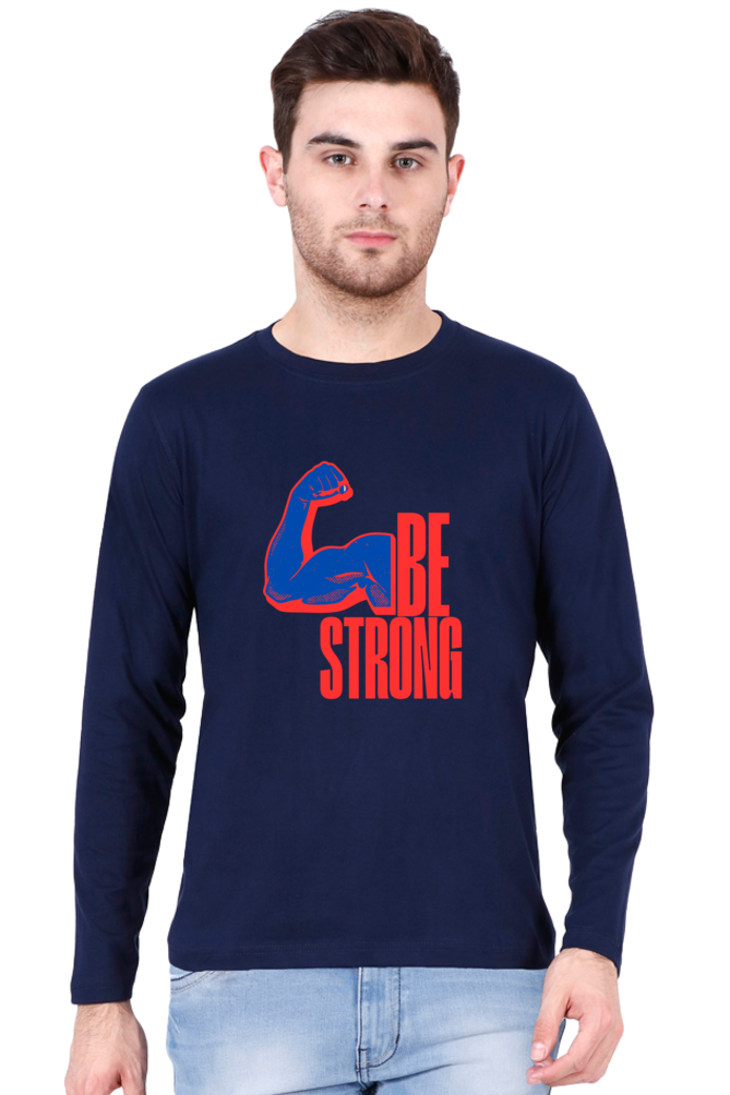Empower Your Day: Bluelander Cotton Full Sleeve T-Shirts – Elevate Comfort, Style, and Inner Strength.