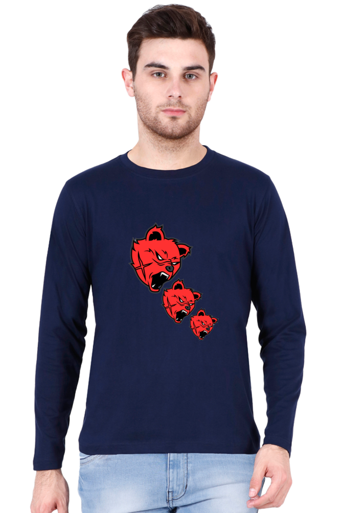 Fashion Redefined: Bluelander's Cotton Full Sleeve T-Shirt - Say Goodbye to Boring, Hello to Fabulous!