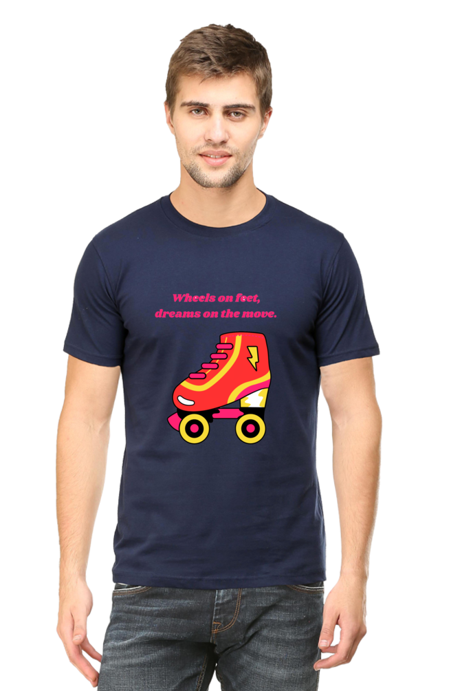 Bluelander's Cotton Half Sleeve T-Shirts: Elevate Your Style with Enhanced Design,and Step Out in Confidence.